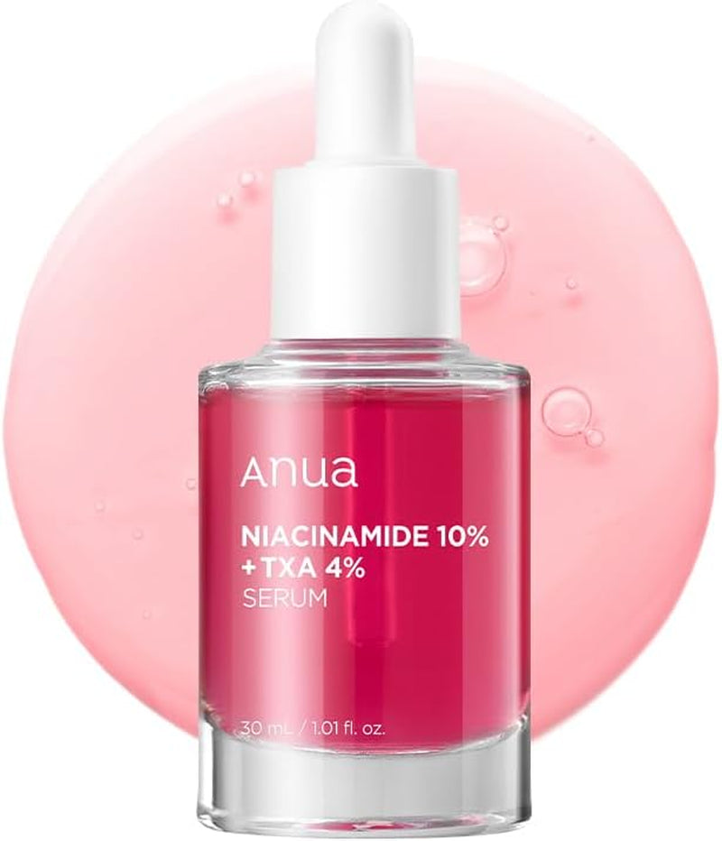 10% Niacinamide+ 4% Tranexamic Acid Serum, Ceramide, Hyaluronic Acid, Vitamin B12 Natural Color, Korean Glass Skin, Fragrance-Free, Korean Skincare, 30Ml /1.01 Fl.Oz.