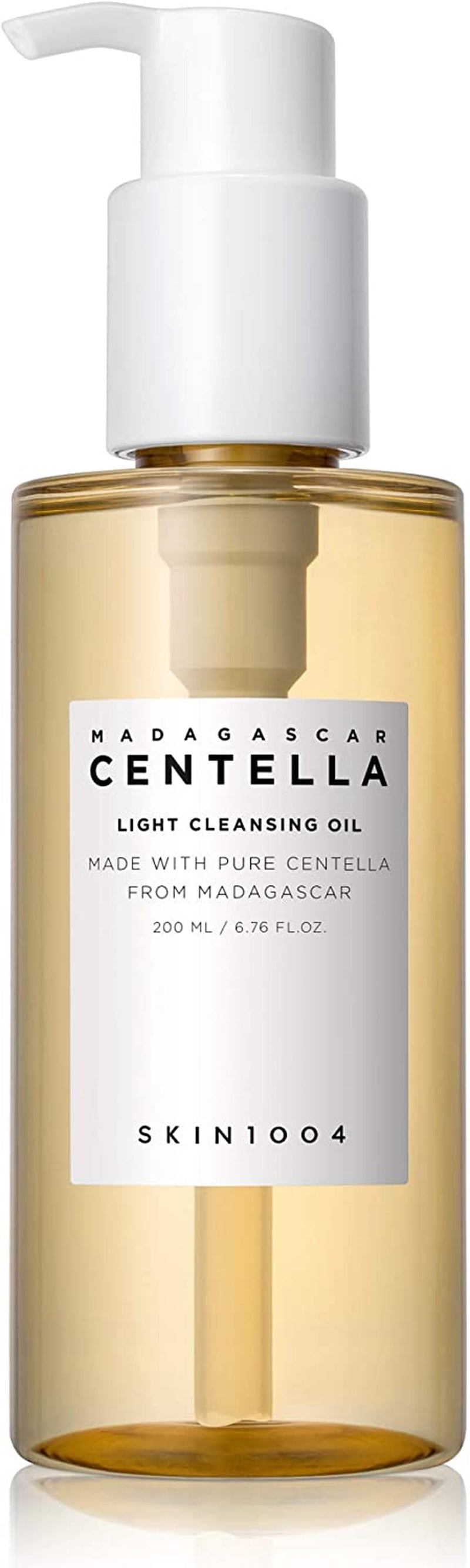 Madagascar Centella Light Cleansing Oil (6.76 Fluid Ounce) Pure and Light Oil with Fresh Cleansing Effect, Micellar Cleansing Hypoallergenic Use
