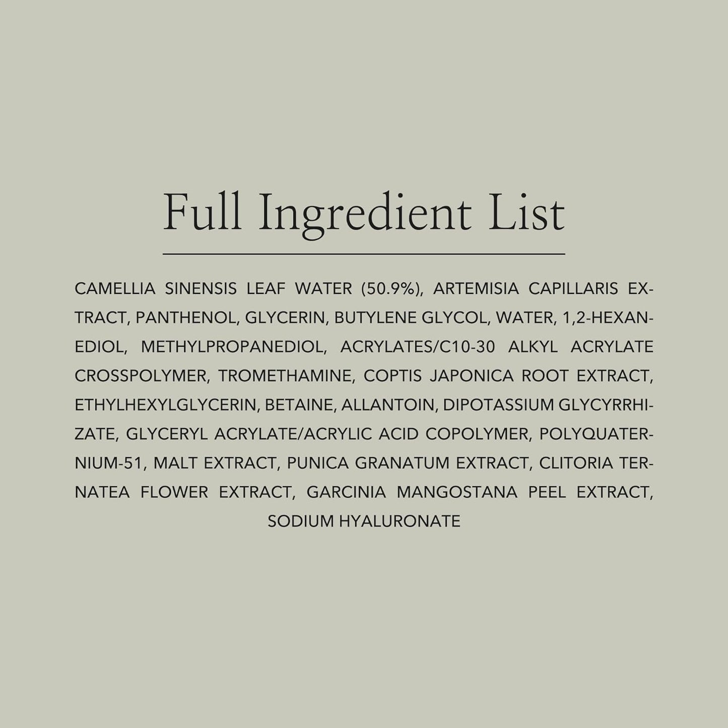 Serum Line Calming Serum Green Tea+Panthenol