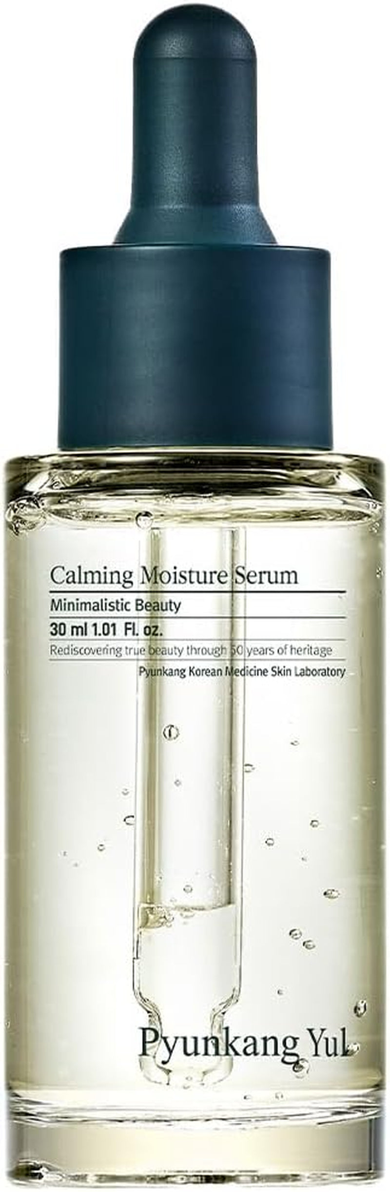 [PKY]  Calming Moisture Serum Instantly Soothes Sensitive Skin, Strenghtens Moisture Barrier with Ceramide, 2 Types of Peptides, Vegan, Korean Skincare. (1.01 Fl.Oz, 30Ml)