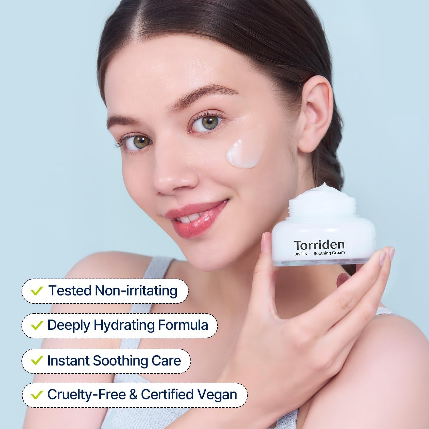 [] Dive-In Low Molecular Hyaluronic Acid Soothing Cream 100Ml
