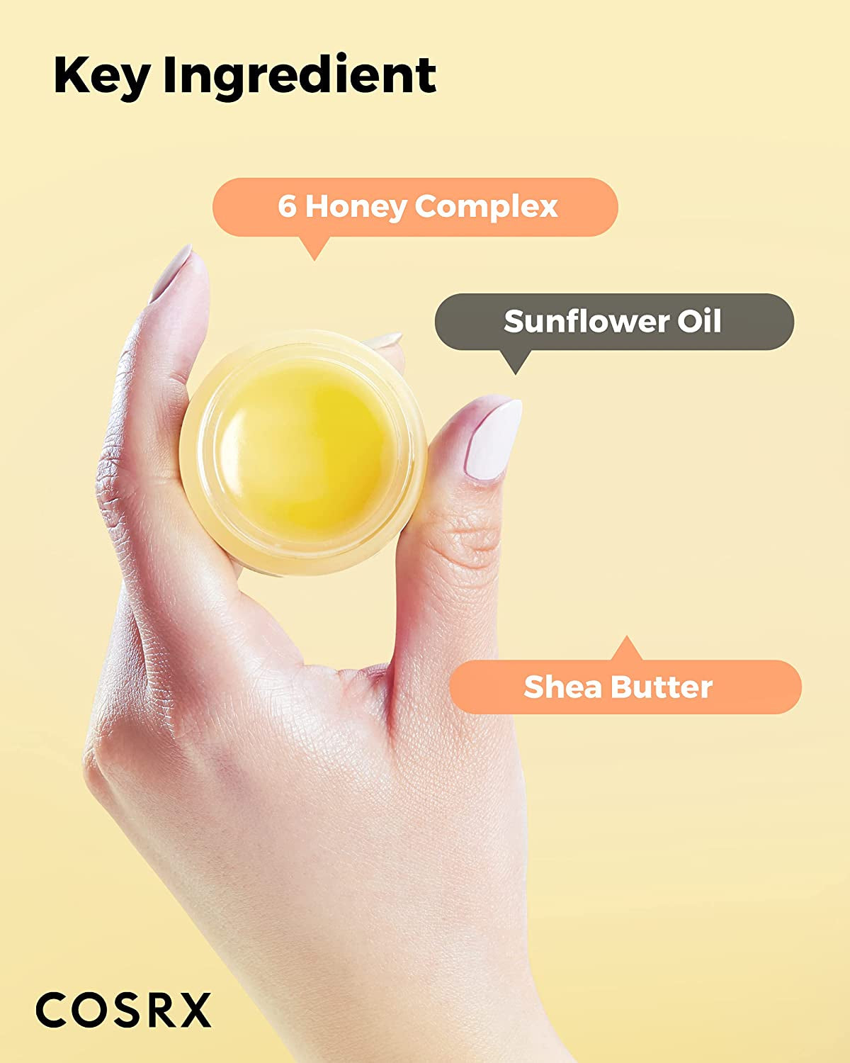 Propolis Lip Balm for Dry Chapped Lips, Overnight Lip Treatment Mask for Plump Hydrated Lip Care with Shea Butter and Honey Complex, for Soft and Nourished Lips, Korean Skincare 20G